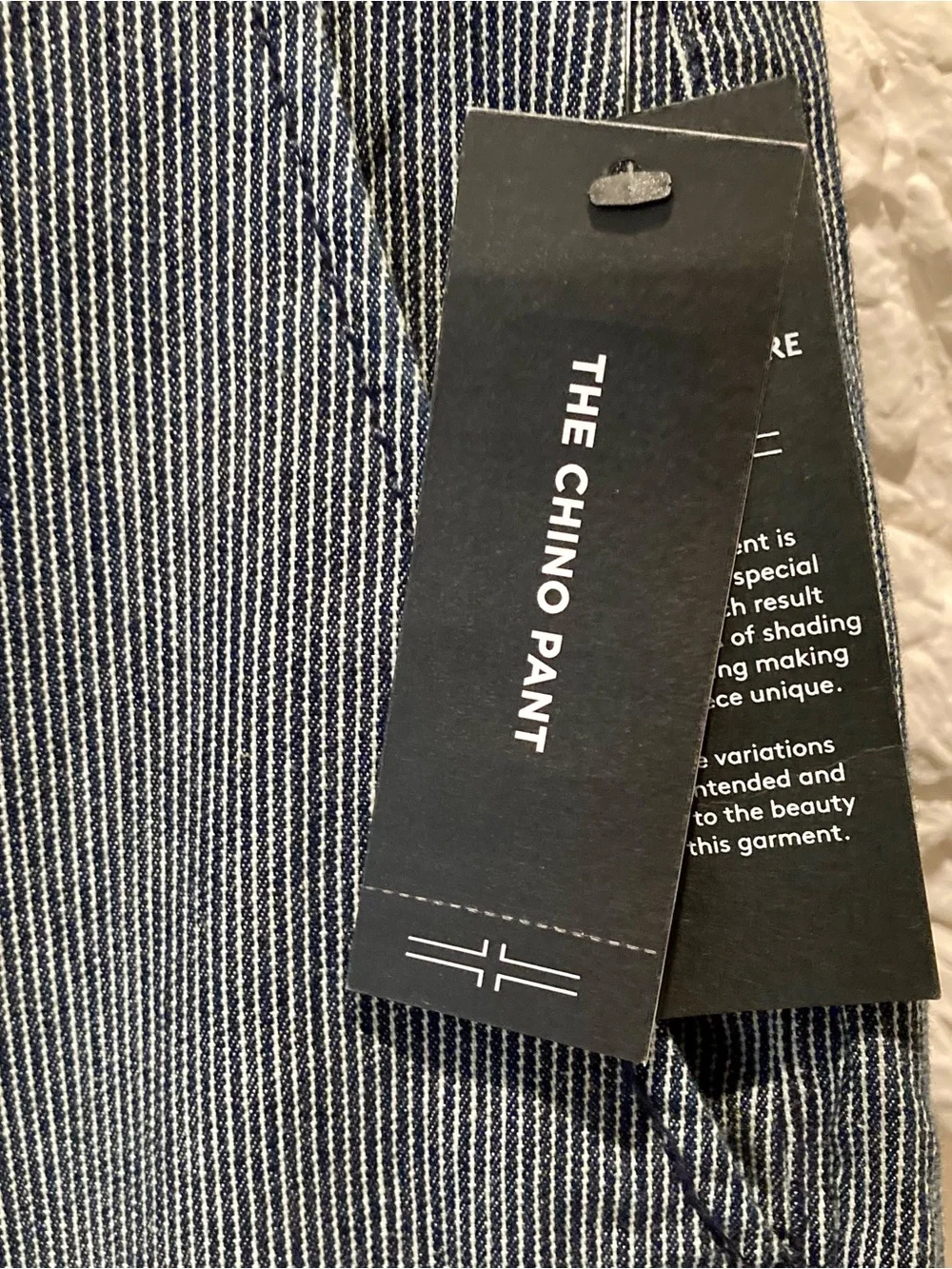 NWT Liverpool Los Angeles striped chino pants